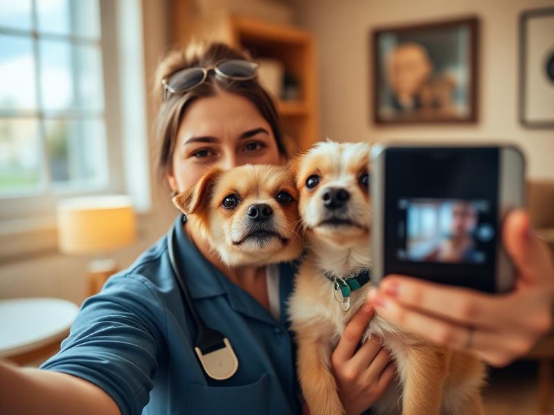 Behind the scenes - caring for dogs